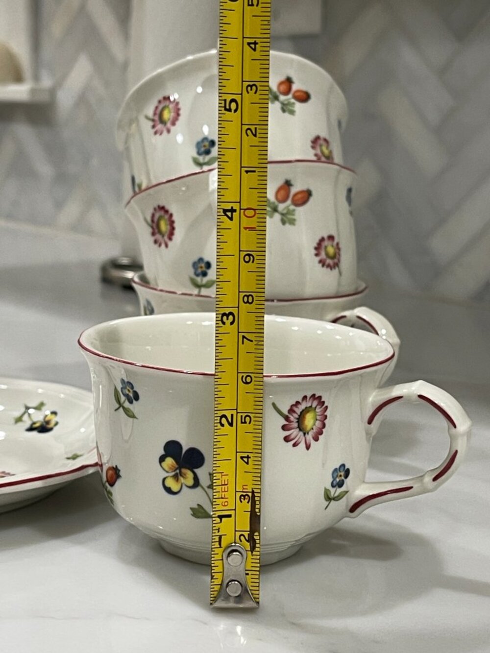 Villeroy & Boch “Petite Fleur” Cup & Saucer –1 Set (More) Cottage Tea Room Charm - Picture 12 of 15